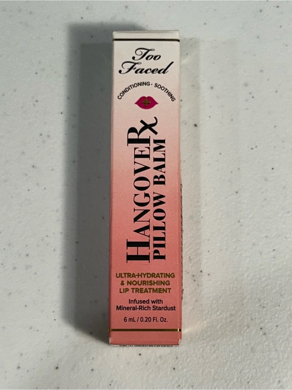 Too Faced | Hangover Rx Pillow Balm Lip Treatment | Watermelon Kiss | 0.20 Fl Oz